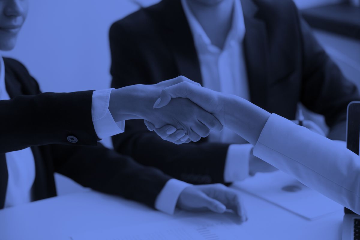 Professionals meeting together